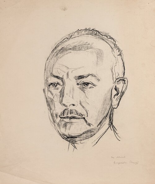 Munch, Edvard, Richard Strauss, 1917