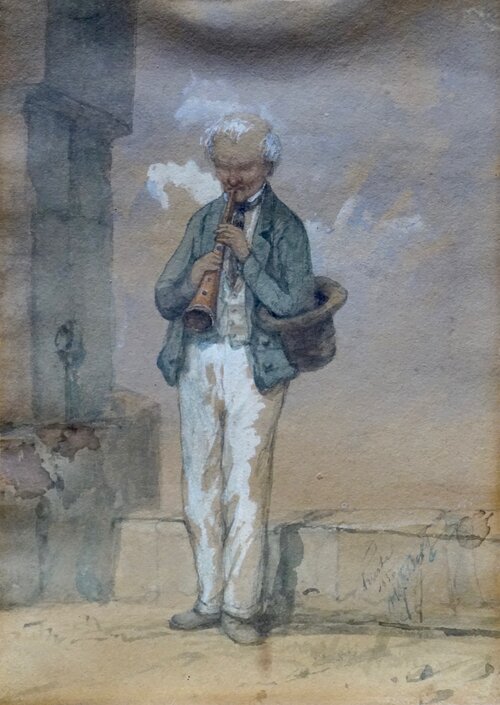 En Pifferaro, Trieste 1850