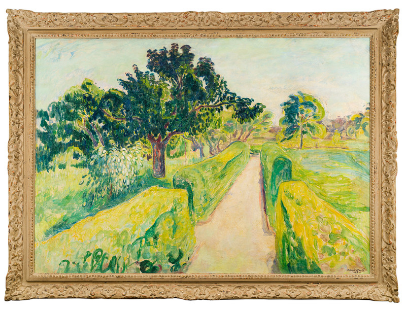 Kavli, Arne (1878-1970), Solskinn i hagen 1913*