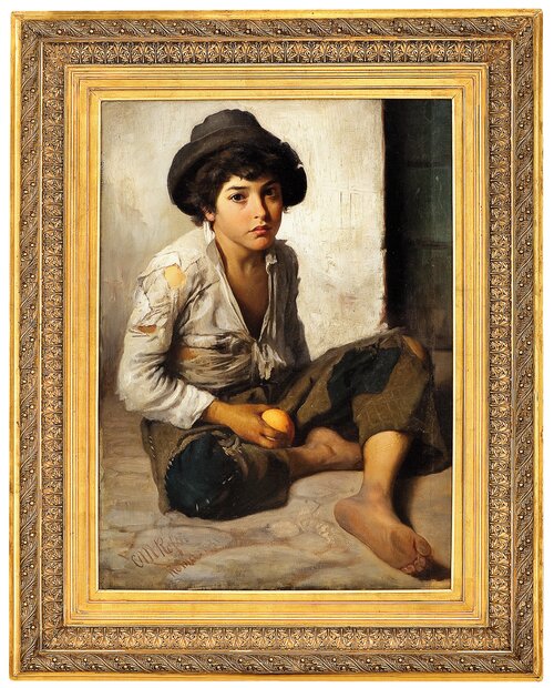 Italiensk gategutt (Appelsingutten) 1881