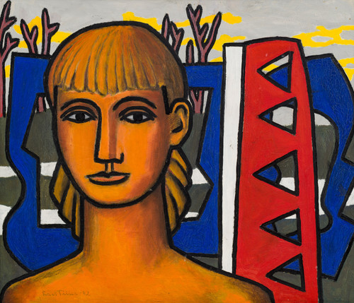 Tiller, Lars (1924-1994), Vårportrett 1952