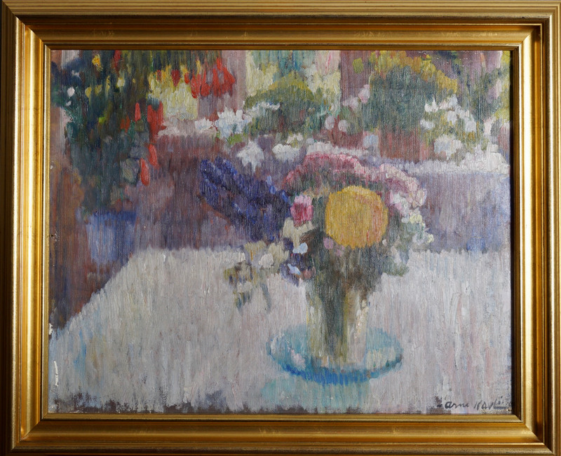 Kavli, Arne (1878-1970), Oppstilling med blomster