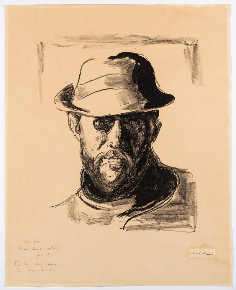 Munch, Edvard (1863-1944), Hans Jæger III (1943-44)