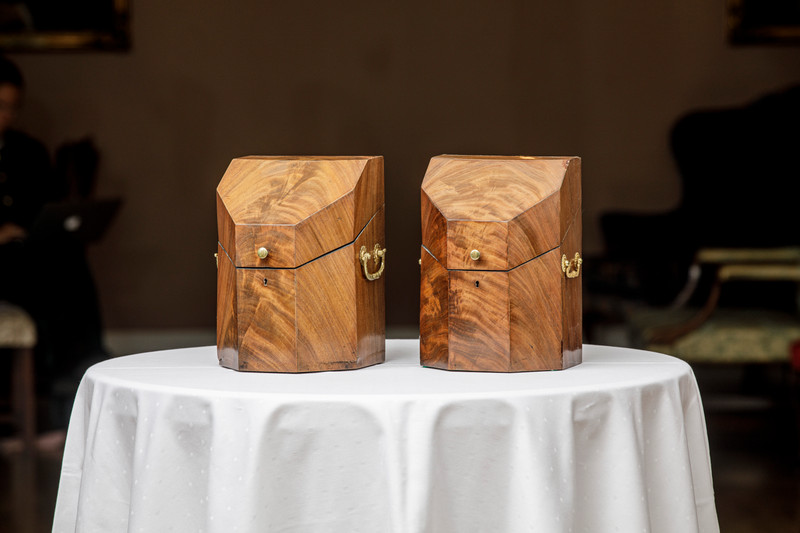 Et par Georg III, bestikkbeholdere, Slutten av 1700-tallet