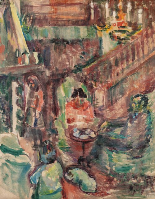 Karsten, Ludvig, Hallen på Staur 1924, 1924