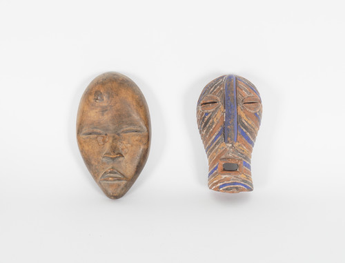 Afrikanske miniatyr-masker