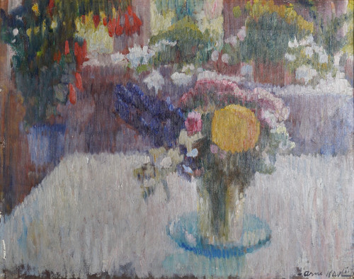 Kavli, Arne (1878-1970), Oppstilling med blomster