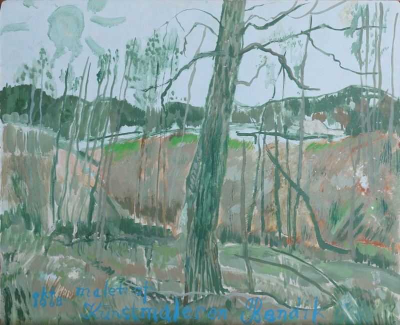 Riis, Bendik (1911-1988), Landskap 1968
