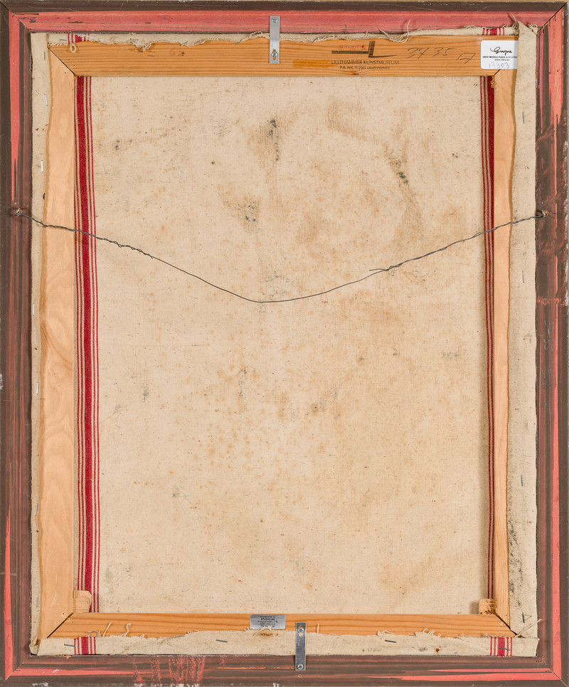 Lærum, Borghild Røed (1877-1959), Kvinneakt 1921