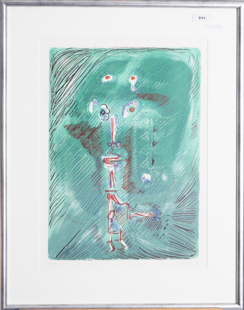 Jorn, Asger (1914-1973), Silkeborg-suiten (7 trykk) 1953-1970