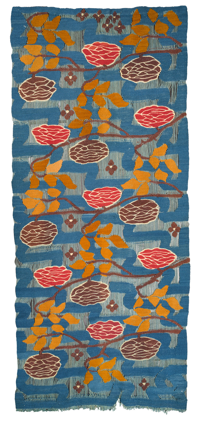 Hansen, Frida (1855-1931), Roses on Blue, atg. 1901?