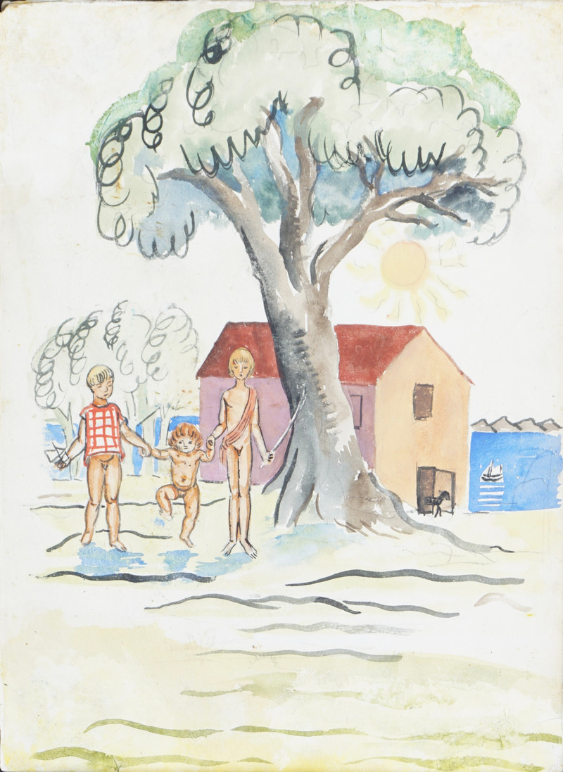 Krohg, Per (1889-1965), Sommer i Bjelkeviken