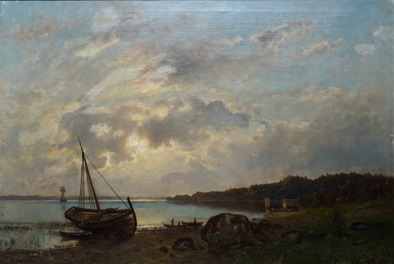 Müller, Morten (1828-1911), Kystlandskap