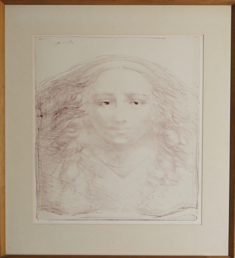 Ransve, Bjørn (1944-), Front-Facing Head V, 1972