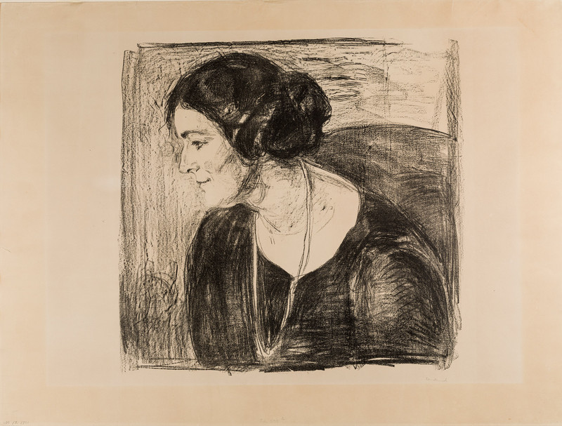 Munch, Edvard (1863-1944), Inger Barth (1921)
