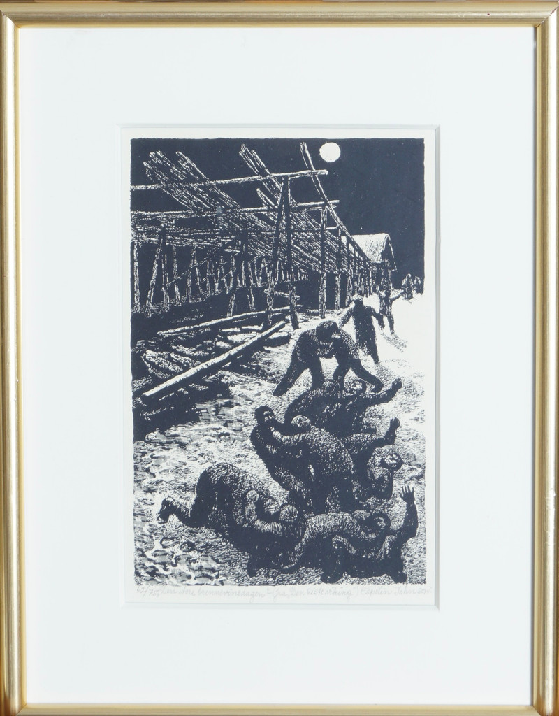 Johnson, Kaare Espolin (1907-1994), Den store brennevinsdagen, 1974