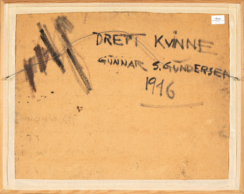 Gundersen, Gunnar S. (1921-1983), Drept kvinne 1946