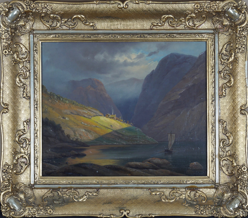 Fjordlandskap, Vestlandet 1845