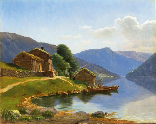 Fra Veblungsnæs i Romsdalen 1876