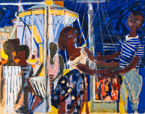 Hagen, Else (1914-2010), Utelivsscene