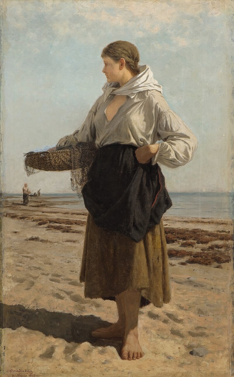 Fishing-girl  1877