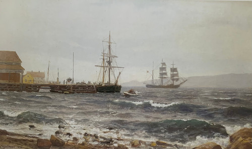 Norsk havn 1889