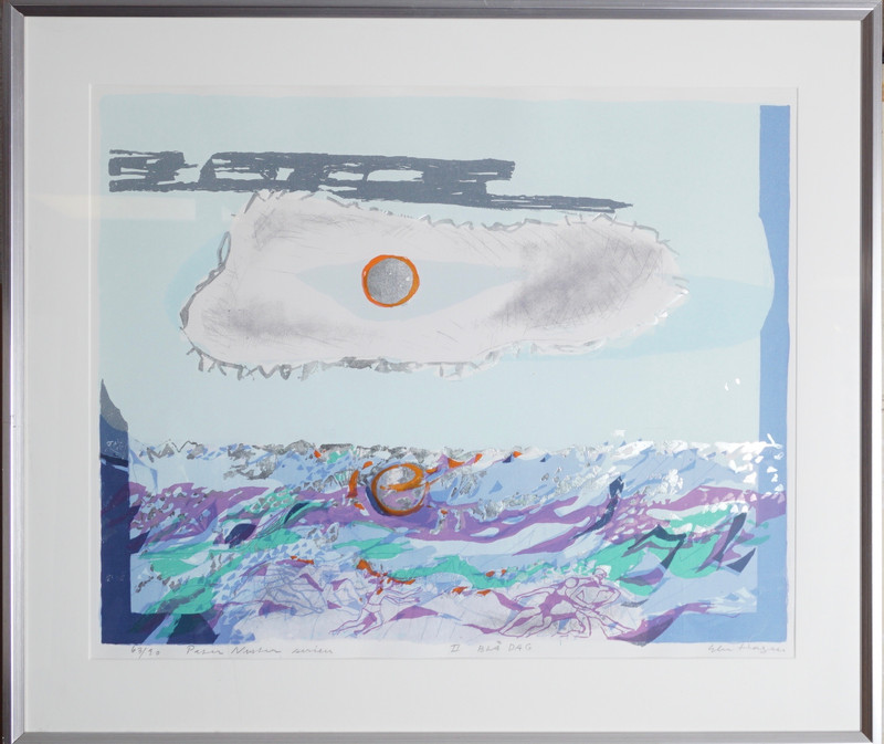 Hagen, Else (1914-2010), Pater Noster series, II Blue Day