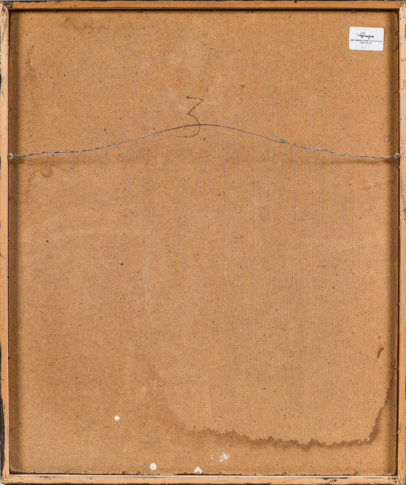 Slettemark, Kjartan (1932-2008), Nixon Visions. Maleri 1972