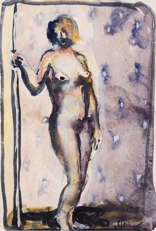 Strand, Svein (1934-2020), Stående akt