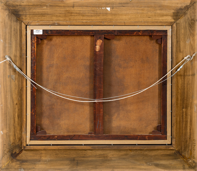 Thaulow, Frits (1847-1906), Fisker ved elven La Canche ved Montreuil-sur-Mer