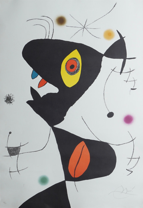 Miró, Joan (1893-1983), Komposisjon