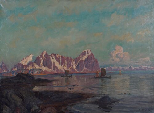 Kystlandskap, Nordland 1905