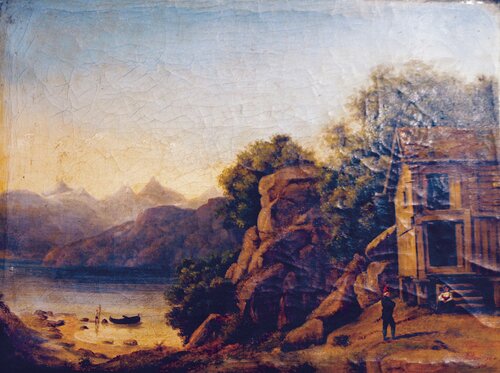Norsk fjordlandskap 1851
