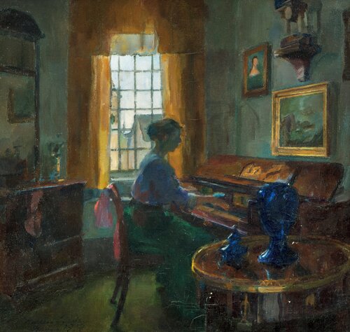 Backer, Harriet, Lavendler 1914, 1914