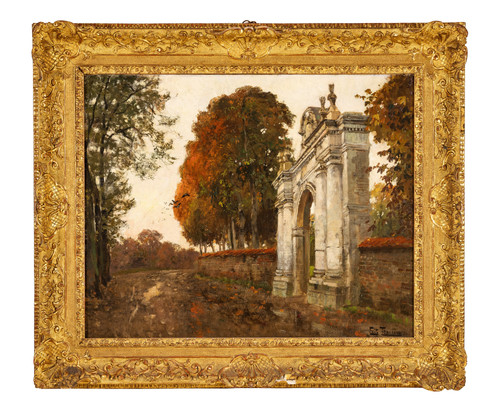 Thaulow, Frits (1847-1906), The Marble Gate (From Bergues), 1902
