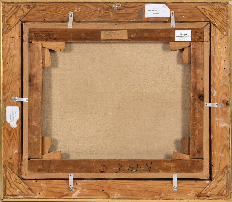 Backer, Harriet (1845-1932), Interiør fra slottsforvalterboligen 1896