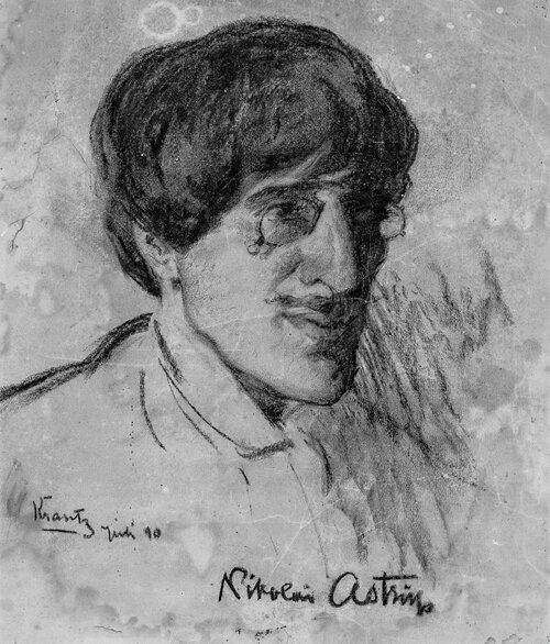 Portrett av Nikolai Astrup 1910