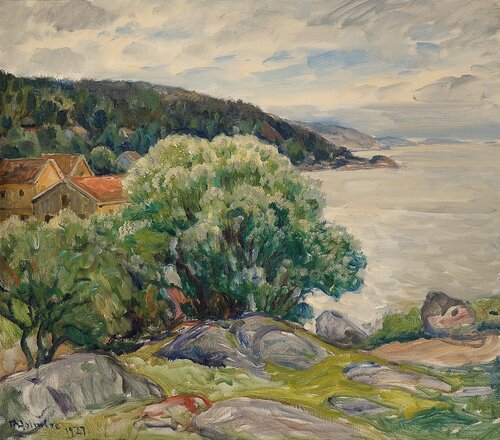 Landskap, Hvitsten 1927