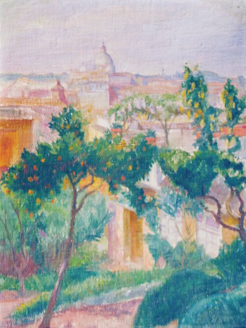 Fra Monte Pincio Roma 1923