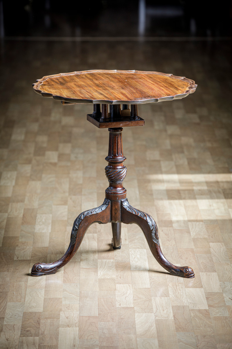 Georg II sirkulært vippebord