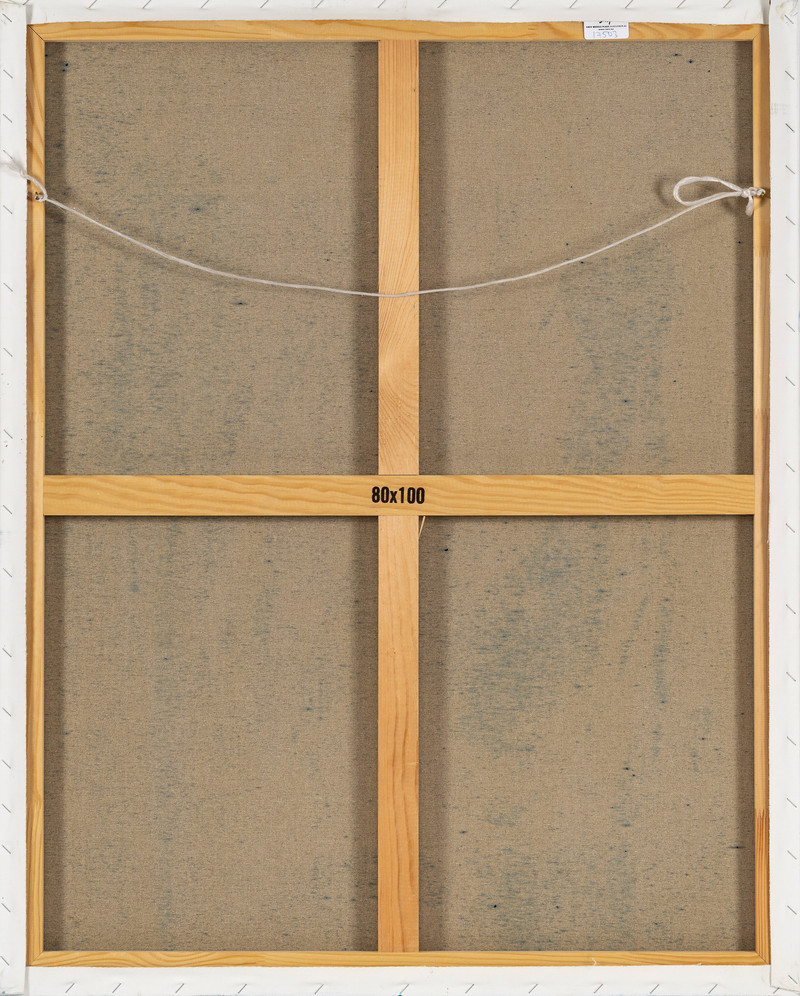 Bleken, Håkon (1929-2025), Blå bevegelse/Blått par 2017