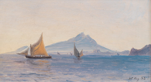 Coastal View from Naples 1833