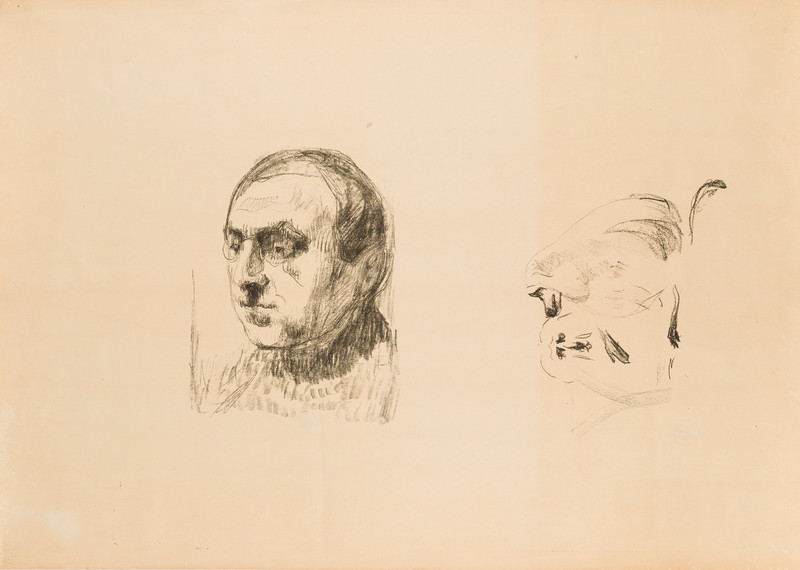 Munch, Edvard (1863-1944), Løveaper/Christian Gierløff (1913)