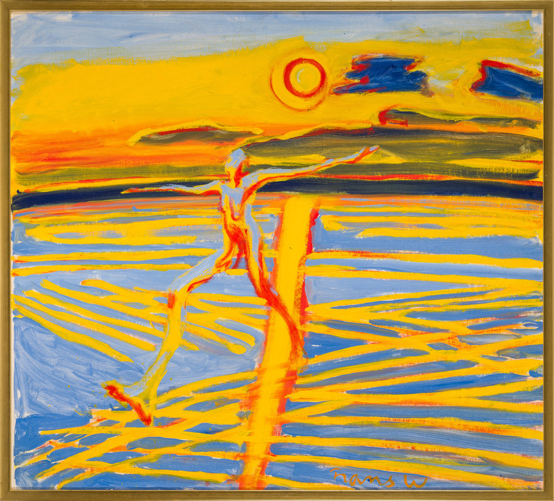 Widerberg, Frans (1934-2017), Løpende, 1981