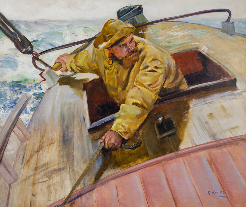 Krohg, Christian (1852-1925), Hardt le