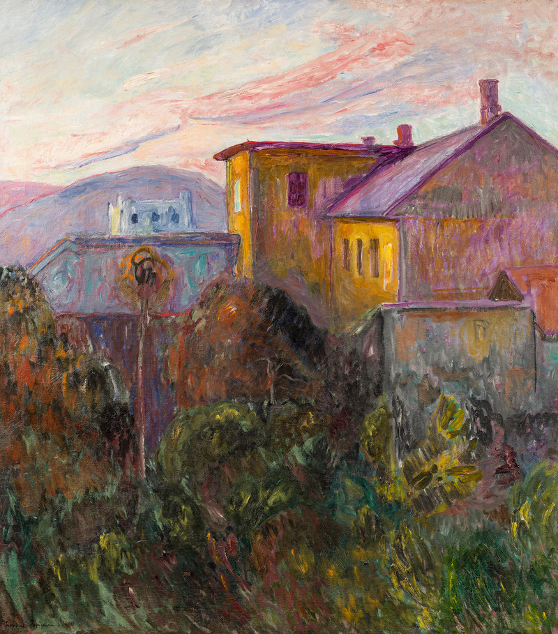 Erichsen, Thorvald (1868-1939), Aften 1914, 1914