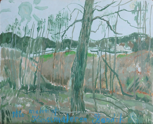 Riis, Bendik (1911-1988), Landskap 1968
