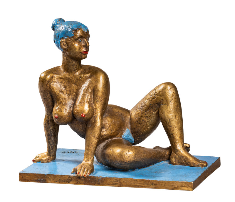 Waksvik, Skule (1927-2018), Hanne on the Beach