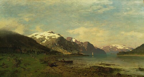 Norsk fjordlandskap