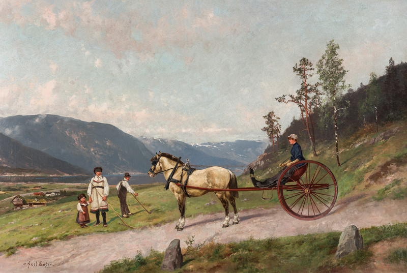 Horse and Cart, folk life